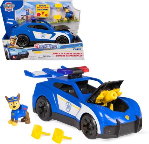 COCHE POLICÍA CHASE SEARCH Y RESCUE SPIN MASTER