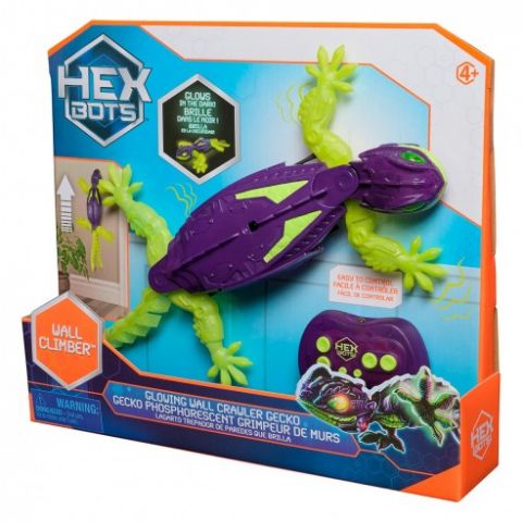 LAGARTO HEX BOTS GECKO RC BRILLA EN OSCURIDAD SPIN