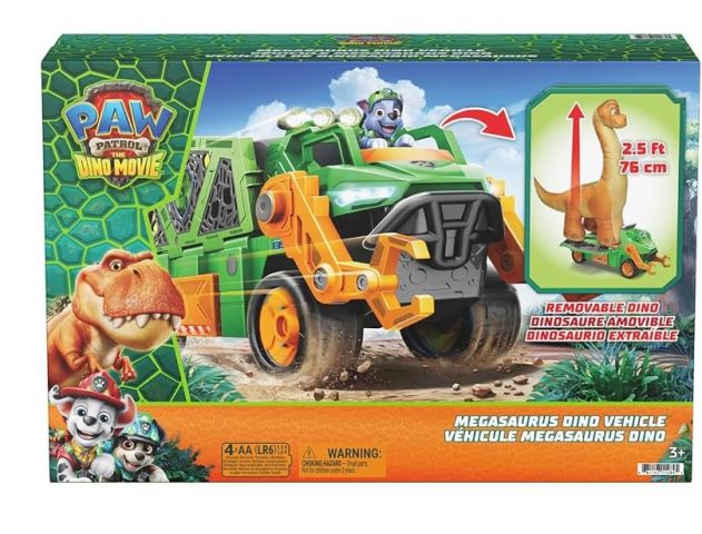 VEHICULO MEGASAURUS DINO PAW PATROL 