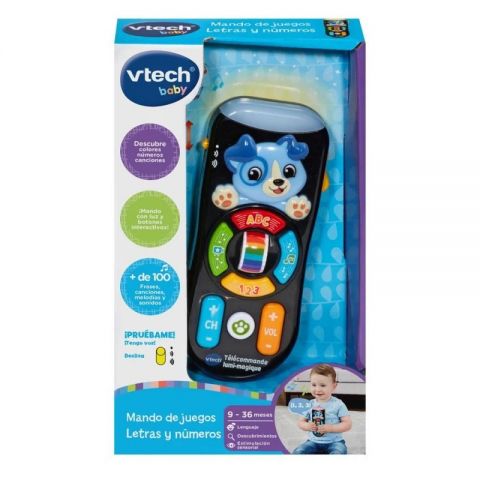 MANDO DE JUEGOS LETRAS Y NÚMEROS VTECH