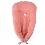 BEBÉ ANDIE 40 CM C/PESO Y COJÍN ROSA ELEGANCE ARIA