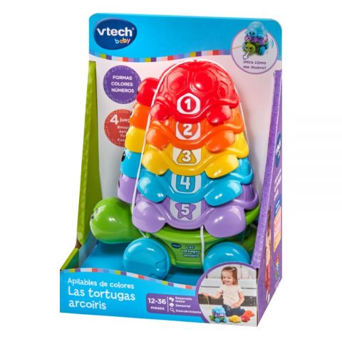 APILABLES DE COLORES LAS TORTUGAS ARCOIRIS VTECH