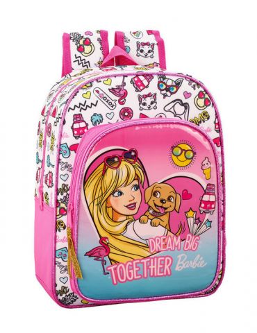 MOCHILA INFANTIL ADAP. A CARRO BARBIE CELEBRACION