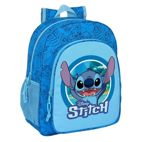 MOCHILA JUNIOR ADAP. CARRO STITCH SAFTA