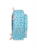 MOCHILA 38 CM STITCH OHANA ADAP.CARRO SAFTA