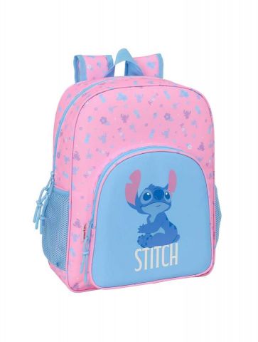 MOCHILA 38 CM STITCH BRIGHT ADAP.CARRO SAFTA