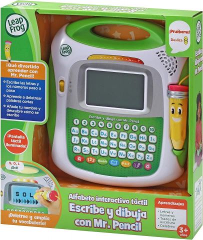 ALFABETO INTERACTIVO TÁCTIL ESCRIBE Y DIBUJA VTECH