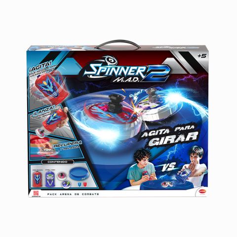 PACK ARENA DE COMBATE SPINNER MAD 2 BIZAK