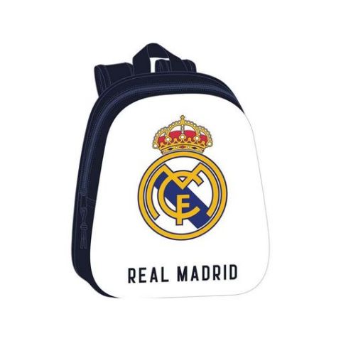 MOCHILA 3D REAL MADRID 33 CM SAFTA