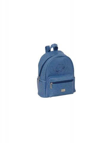 MINI MOCHILA STITCH BLUE SAFTA