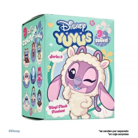 PELUCHE YUYUS STITCH O ANGEL SIMBA