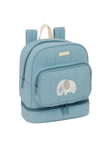 MOCHILA NEVERA GUARD. AZUL ELEFANTE SAFTA
