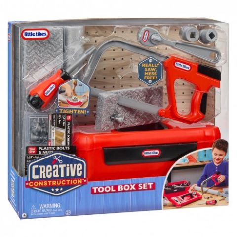 CAJA DE HERRAMIENTAS DE CONSTRUCCIÓN LITTLE TIKES 