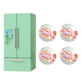 SET NEVERA CON 4 CÁPSULAS MINI WORLD BIZAK