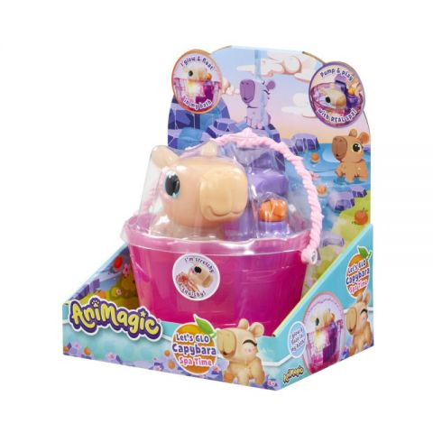 CAPIBARA ANIMAL LETS GLO SPA TIME BIZAK