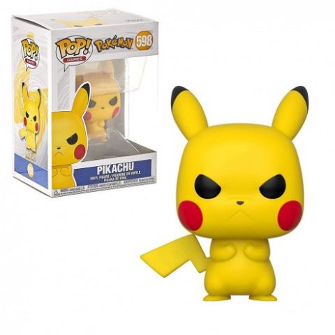 PICACHU ENFADADO FUNKO POP POKEMON