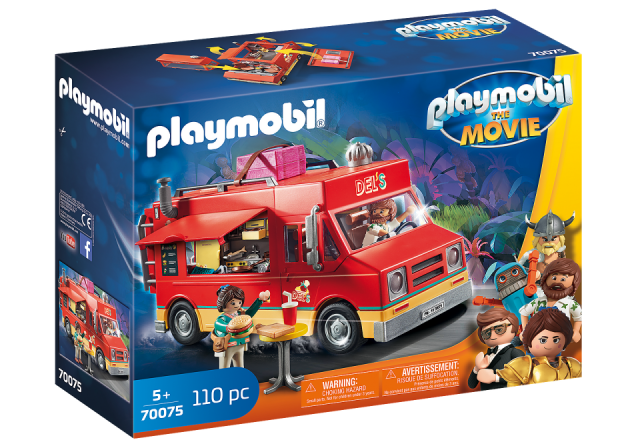 PLAYMOBIL THE MOVIE FOOD TRUCK DEL
