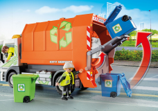 CAMIÓN DE RECICLAJE PLAYMOBIL