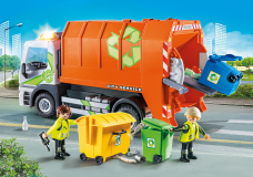 CAMIÓN DE RECICLAJE PLAYMOBIL