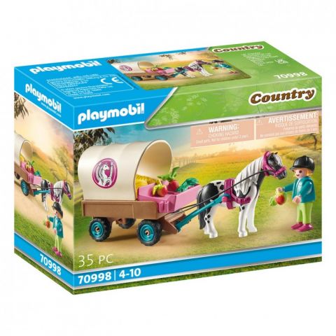 CARRUAJE DE PONIS PLAYMOBIL 