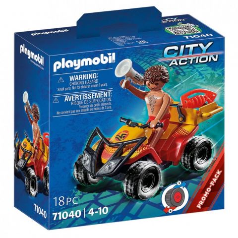 QUAD DE RESCATE PLAYMOBIL