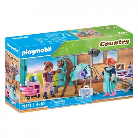 VETERINARIA DE CABALLOS PLAYMOBIL 