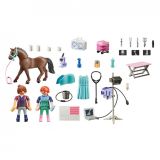 VETERINARIA DE CABALLOS PLAYMOBIL 