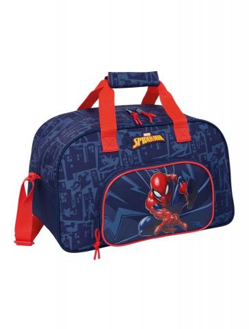 BOLSA DEPORTE SPIDERMAN CON BOLSILLO SAFTA