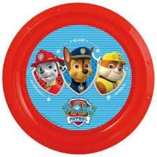 PLATO PLASTICO PAW PATROLL