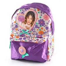 MOCHILA VIOLETTA FLOWERS G.