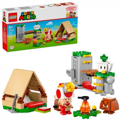 ACAMPADA CON EL CAPITÁN TOAD LEGO SUPER MARIO 