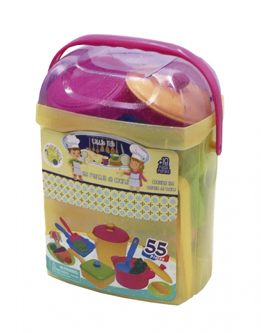 SET MENAJE DE COCINA 55 PIEZAS TACHAN 