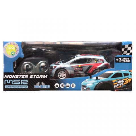 COCHE R/C RALLY STORM RACING 1:26 27MHZ