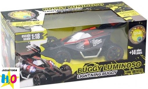 BUGGY CAR NEGRO R/C TACHAN