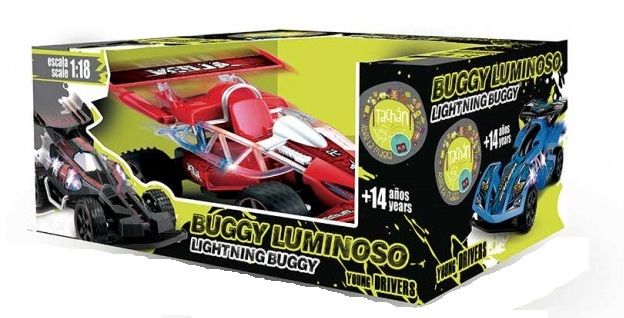 BUGGY CAR ROJO R/C TACHAN