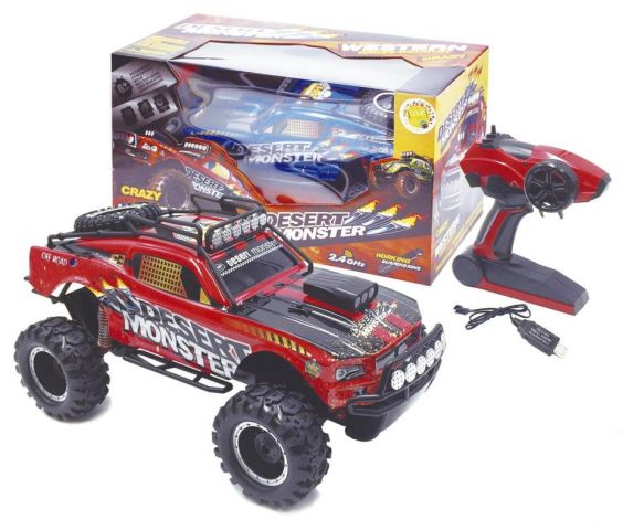 COCHE DESERT MONSTER 2.4GHZ R/C TACHAN