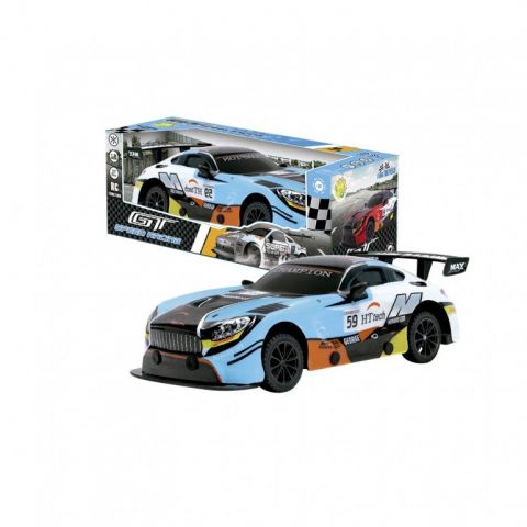 VEHICULO GT SPEED RACING AZUL 1:24 R/C