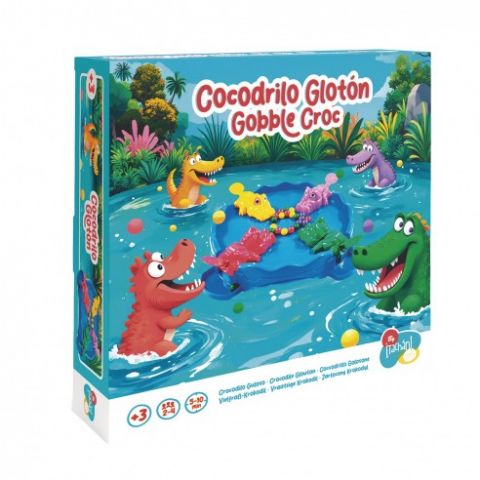 JUEGO COCODRILO GLOTÓN TACHÁN