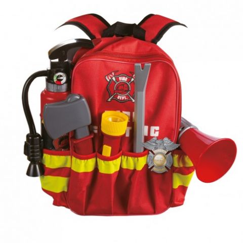 MOCHILA DE BOMBEROS CON 6 ACCESORIOS TACHÁN