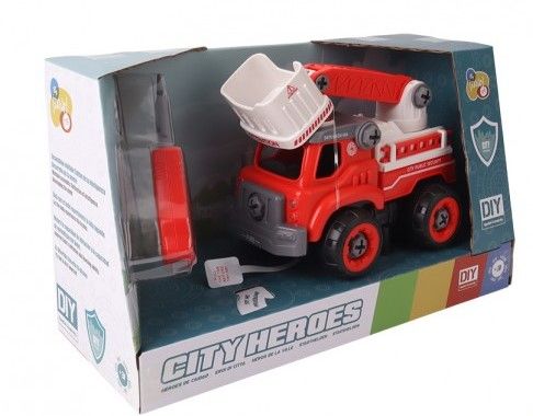 CAMIÓN BOMBEROS CONSTRUCCIÓN 33 PZAS TACHÁN