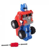 ROBOT ROJO 3 EN 1 27 PZAS TRANSF. VEHÍCULO TACHÁN