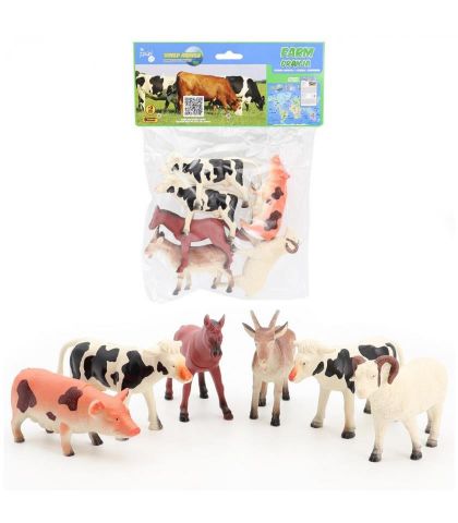 BLISTER ANIMALES GRANJA 6 PIEZAS TACHAN