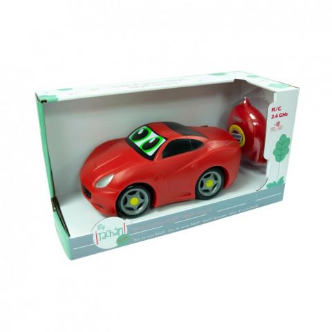 COCHE ROJO DE CARRERAS R/C TACHAN