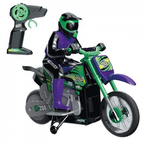 MOTO R/C CROSS 2.4G 1:18 TACHAN (PILAS)