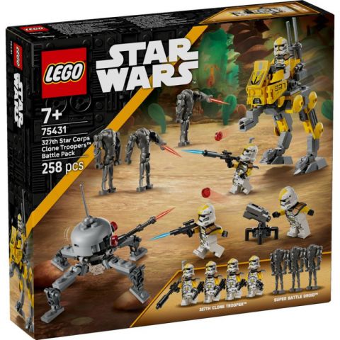 SOLDADOS CLON 327 CUERPO ESTELAR LEGO STAR WARS