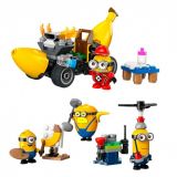 MINIONS Y COCHE BANANA LEGO