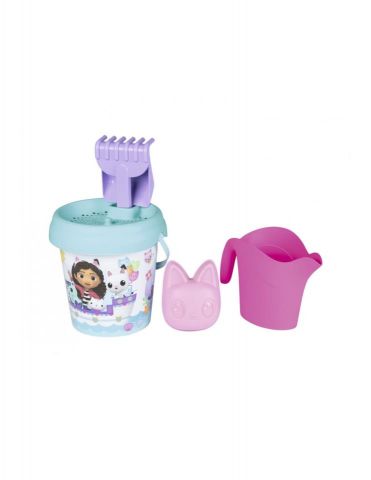 CUBO GABBY DOLLHOUSE CON MOLDES +  REGADERA SMOBY