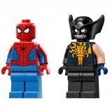 COCHE SPIDERMAN VS LOBEZNO VENOMIZADO LEGO MARVEL