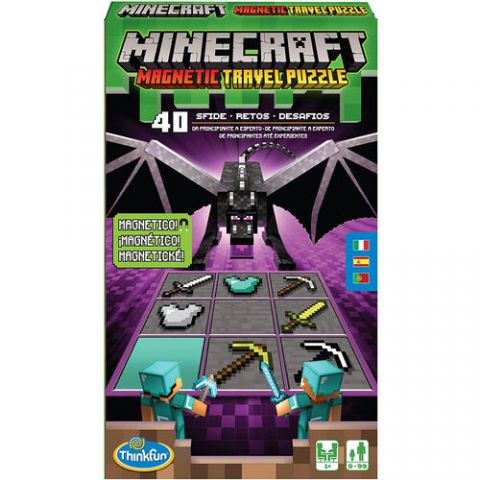 MINECRAFT MAGNÉTICO 40 RETOS THINKFUN RAVENSBURGER