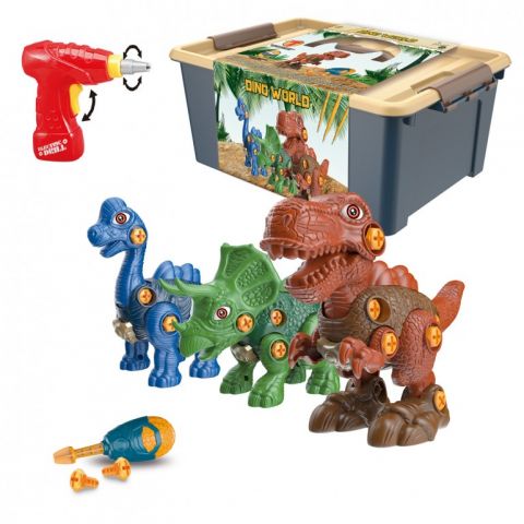 PACK 3 DINOS CONSTRUCCIÓN TACHAN  